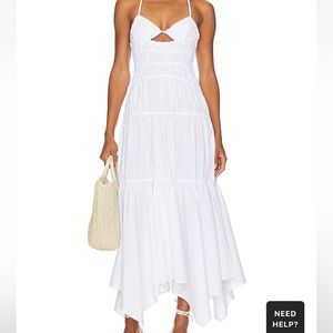 Tahlia Dress in White